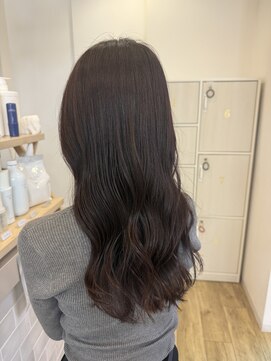 ジュエ ヘアー デザイン(Jue hair design) 10代/20代/韓国風/ラベンダーブラウン/イルミナカラー/知立