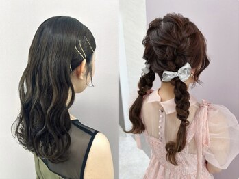 プルクラ ロッポンギ(Pulchra ROPPONGI)の写真/結婚式・二次会・女子会など、特別な日はプロの技で可愛く♪普段使いもできるカジュアルなスタイルも◎
