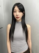 ペレ アネックス 大阪梅田茶屋町店(PELE ANNEX) くびれヘア/アプリコットオレンジ/ハイライトカラー/梅田