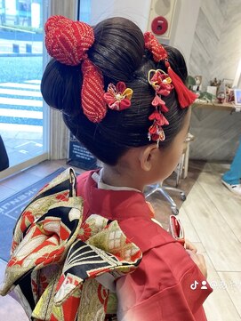 ハウス(HAUS.) 横浜駅七五三3歳5歳7歳髪型／着付けヘアセット／こども／キッズ