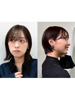 【周りから褒められる髪型】"柔らかく、洗練された"を実現するショート・ボブ・メンズセンターパートが得意