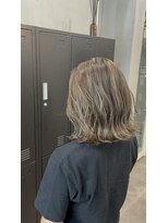 アレンヘアー 八尾店(ALLEN hair)&nbsp;ハイライト/グレージュ/ケアブリーチ