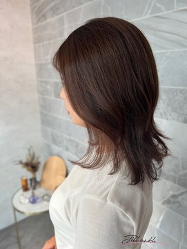 ジル アンク(Jill ankh) 《姫路　Jillankh》グレージュブラウン　髪質改善　レイヤー