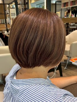 ジュイール(jouir) 三鷹ショートボブくびれショートイルミナカラー顔周りレイヤー