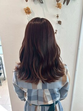 アルブル エト シミー(Arbre et chimie) 黒髪/オリーブグレー/小顔/ココアベージュ/東村山駅