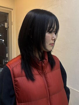 レイヤーカット/くびれヘア/暖色カラー［新潟］