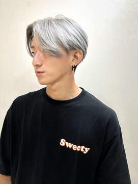 ニューヨークニューヨーク 海老江店(NYNY) ハンサムショート×ホワイトアッシュ×10代×20代