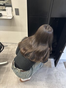 エン 四街道店(en) オリーブグレージュ×髪質改善トリートメント［韓国/四街道］