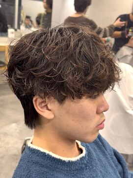 フィフス トウキョウ (fifth TOKYO) 渋谷シャドウパーマメンズマッシュウルフカットルーズパーマ