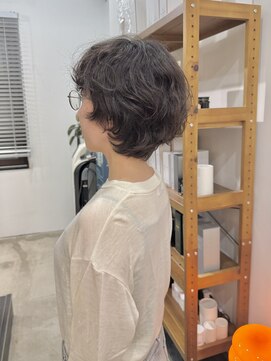 パープル 自由が丘(purple) 大人ガーリー/ダークアッシュ/似合わせカット[自由が丘]