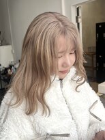 ドミ(DOMI)&nbsp;ブリーチ2回ホワイトミルクティー