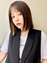 ジェム リット(GEM lit)&nbsp;インナーカラー/イヤリングカラー/切りっぱなしボブ★18