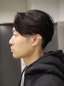 ロウ 銀座(RAW) シンプルセンター　毛流れセンターパート　銀座