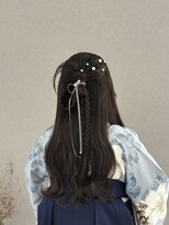 ルクス スマートサロン(Luxs SmartSalon)&nbsp;カチモリ風ハーフアップ