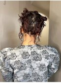 【Haco+】Rena_お団子_ヘアセット