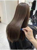 美髪ナチュラルベージュ 千早 美容室 縮毛矯正 髪質改善