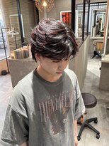 ムード カナザワ(mood kanazawa)&nbsp;フェザーショート/レッドハイライト