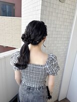 コルツー(CoL2)&nbsp;横浜ヘアセット/イベントヘアセット/サイドクラゲヘア
