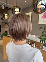 ニア(nir.) 20代30代40代前髪ありナチュラルショート/小顔ショートボブ