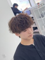 アビー ランシェル(ABEY LENCIEL) シャドウパーマ/ラウンドマッシュ