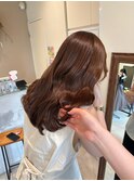 ダークパープル/ナチュラルショート/夏のヘアアレンジ/茅ヶ崎