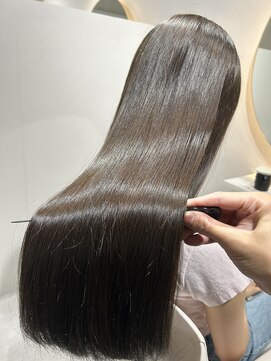 レヴァ(LEVA) 茨木髪質改善×艶オリーブグレージュ
