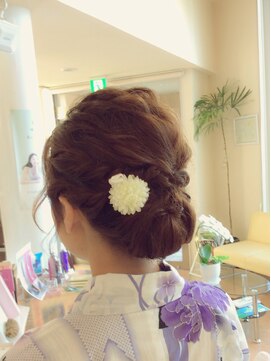 イツミヘアーループ(itsumi) 浴衣アップスタイル