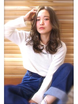 アクト 三鷹店(ACT) グレージュセミロング　ACT三鷹