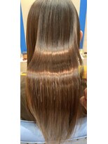 スローライフヘアーデザインアンドスパラウンジ(Slow life Hair design spa lounge)&nbsp;潤ツヤロング 高濃度水素質感矯正ミネコラ