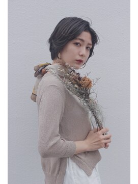 ステイシー(STACY) STACY 暗髪xショートxナチュラルxグレージュ