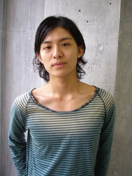 ボヌールヘア(BONHEUR HAIR) メンズ　ミディアムパーマ【YUKIE】BONHEUR HAIR綾瀬