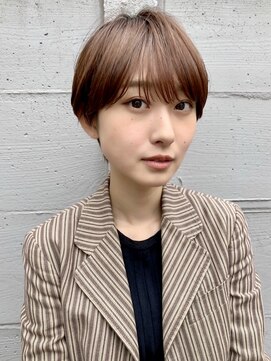 ミィ 表参道(mee.) 【mee.】ハセガワヒトシ　シースルーバング　マッシュ☆表参道