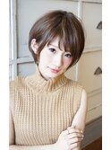 【The C by afloat】顔型に合う小顔ショート