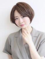 デイジー インデックスヘア 大島店(DAISY index hair)&nbsp;ココアブラウン ミルクティベージュショートカット20代30代40代