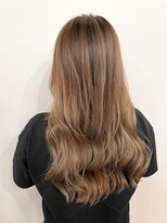 オル(Olu)&nbsp;【MASAYA】ミルクティーベージュ×バレイヤージュ