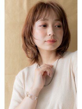 カバーヘア ブリス 上尾西口店(COVER HAIR bliss) 外国人風シースルー前髪小顔オン眉ボブウルフZ上尾20代30代40代!