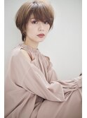 大人かわいい♪小顔ナチュラルショートボブ2