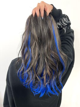 レーベル(LABEL) コントラストハイライト＆エクステクールブルー