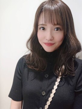 エルサロン 大阪店(ELLE salon) 韓国風ヨシンモリ×大人かわいい流れるレイヤー