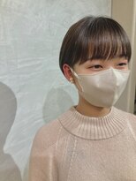 マハナ(Mahana by hair)&nbsp;20代30代40代ミニボブ前上がりショートボブ大人ショート学割U24