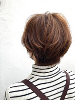 ヴァロ(Valo)&nbsp;ショートパーマ/ショコラブラウン／束感ショート