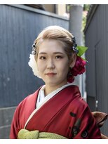 プリマヴェーラ 神楽坂 成人式アレンジヘア