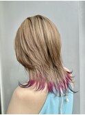 デザインカラー/裾カラー/グラデーションカラー/10代20代30代