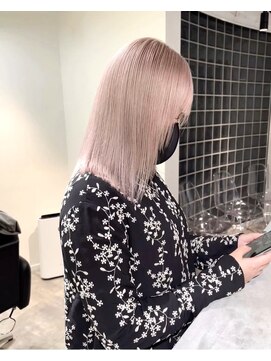 ミラ(MIRA) ミルクティーピンク/春カラー/ハイトーンカラー/学割