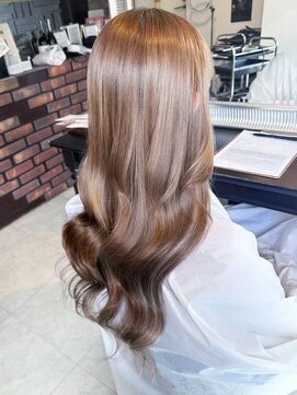 ヴァンクラウドコウベ(VENT CLOUD KOBE) ことりベージュミルクティーベージュシースルーカラー大人可愛い