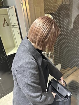 アルカナ 明治神宮前原宿(ARCANA) ミルクティーベージュ グレーベージュ タッセルボブ