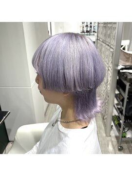 プランクスター(prankster) [prankster]淡いラベンダーのマッシュウルフ