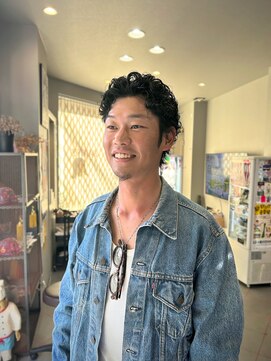 ダニーコウベ(Danny kobe) ワイルドなパーマ