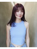 ボルドーカラー　レッドブラウン