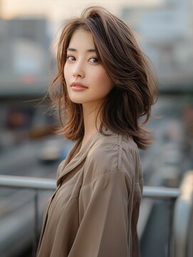 アルトリスト(Altruist Aging×HAIR&SPA) ☆イメチェンピンクベージュアンブレラカラー前髪クールショート